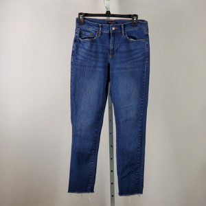BANANA REPUBLIC straight ankle jeans blue Sz 28/6